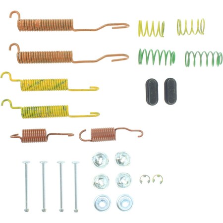 Centric Parts Drum Brake Hardware Kit, 118.62013 118.62013